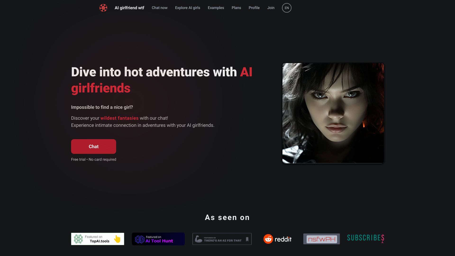 AI Girlfriend WTF logo