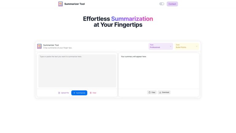 Powerful Summarizer Tool AI Tool Review