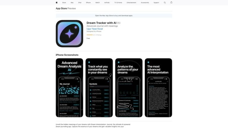 Best Dream Tracker With AI AI Tool Review