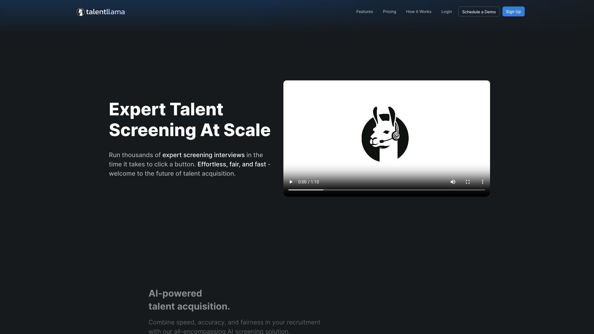 Talent Llama logo