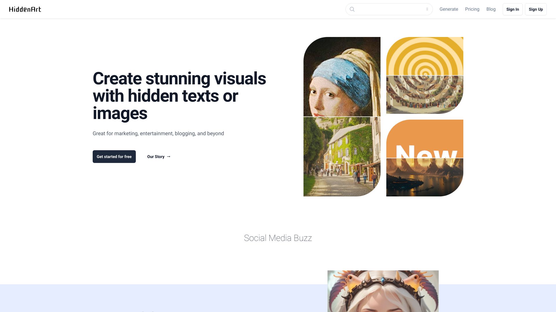 HiddenArt.AI logo