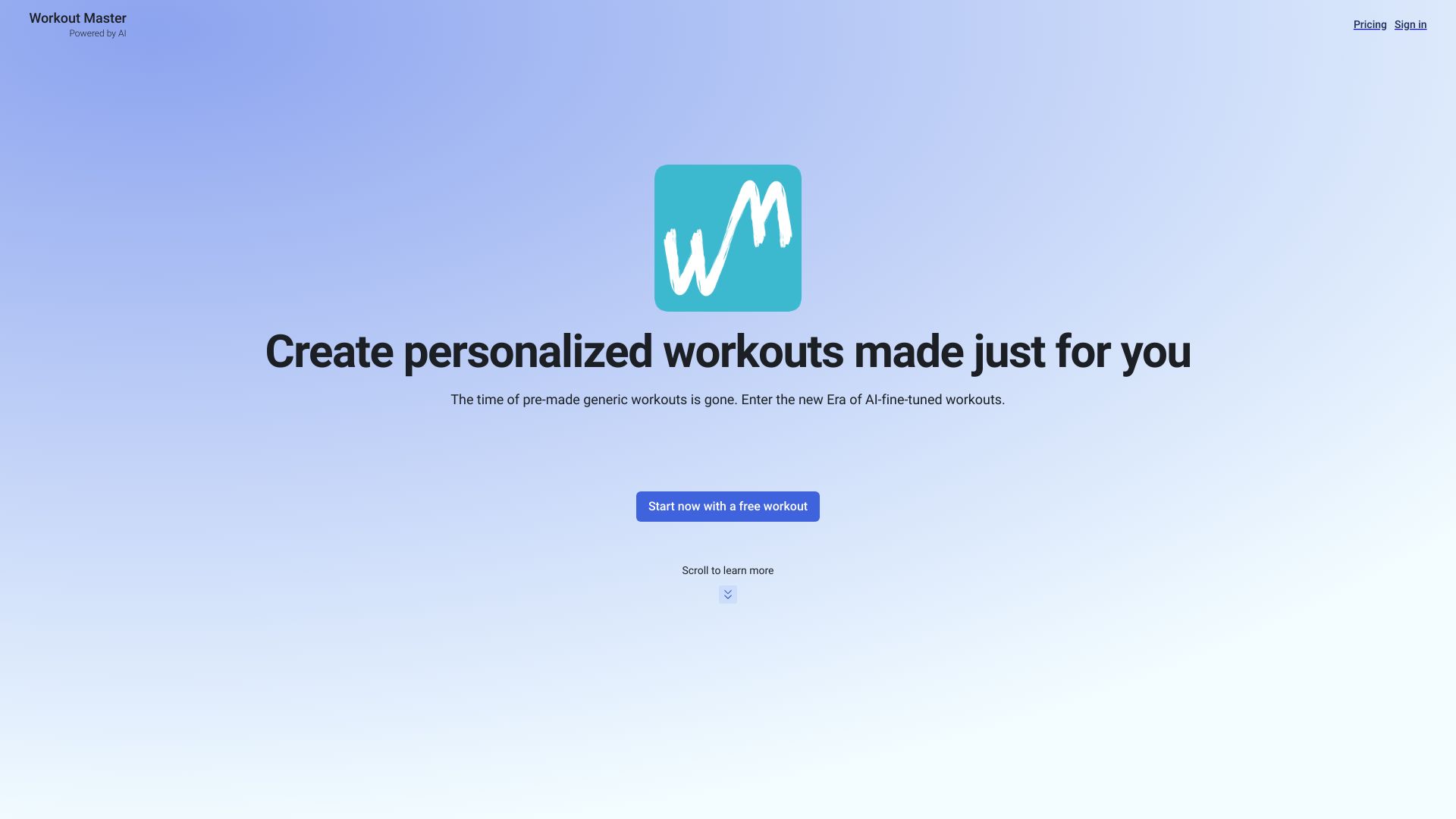 Workout Master logo