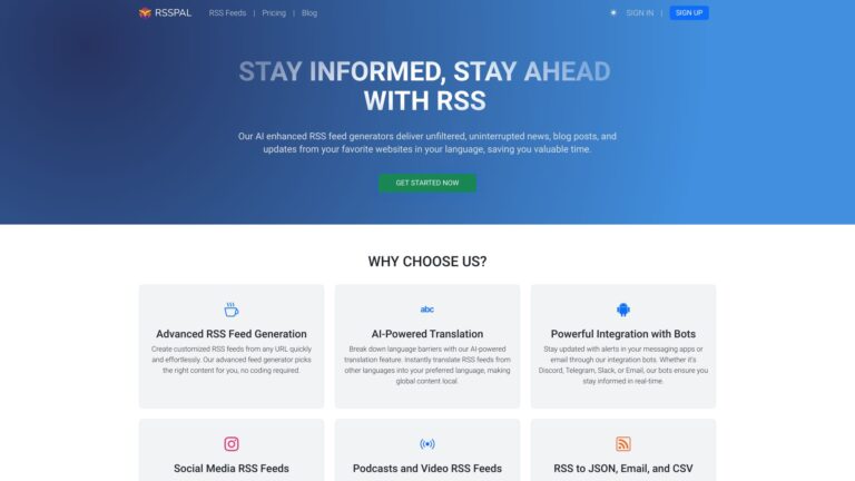 Powerful Rsspal AI Tool Review