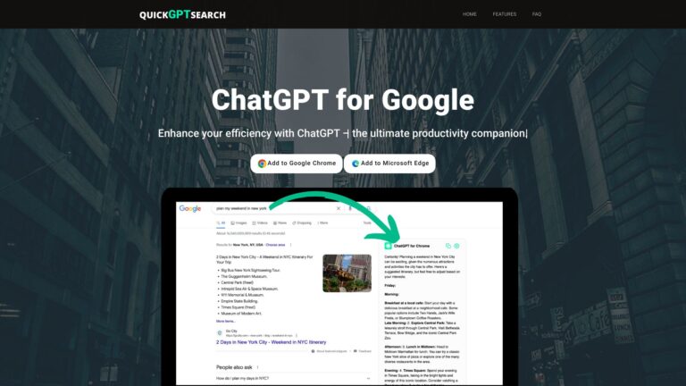 Advanced Quick Gpt Search AI Tool Review