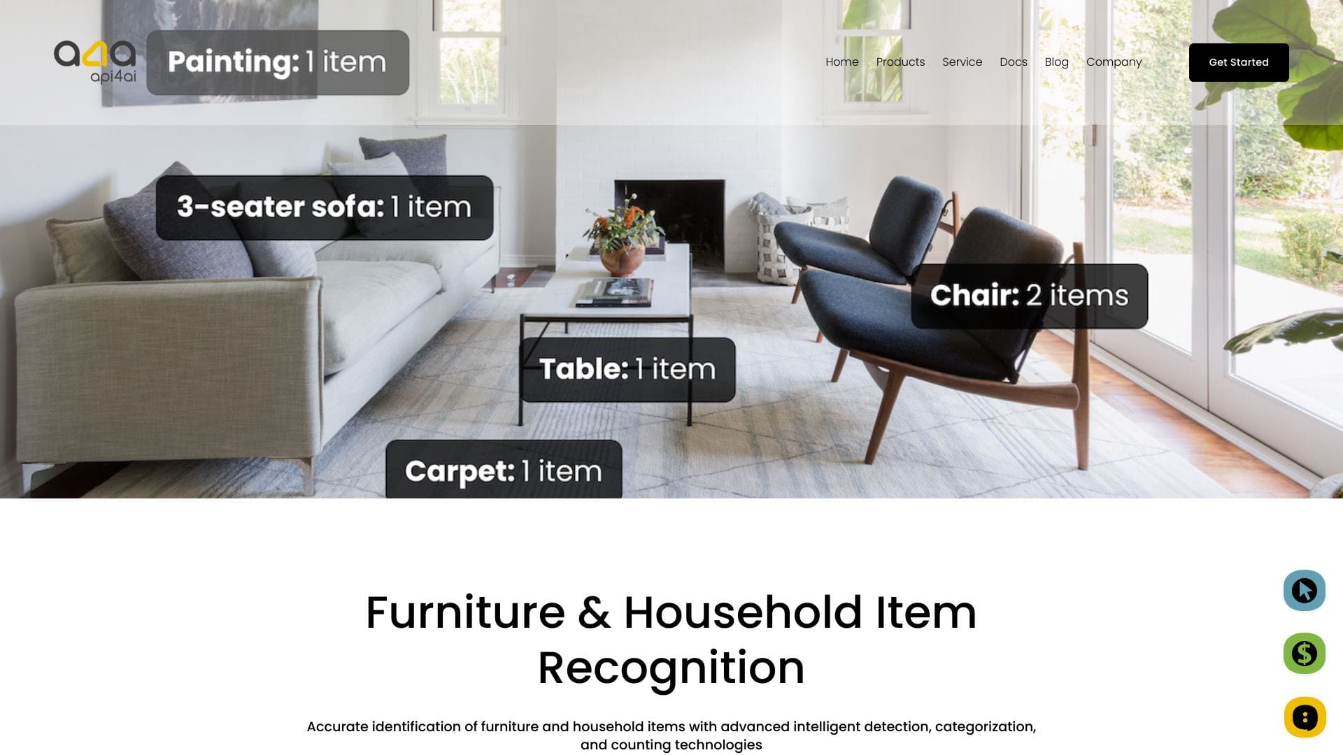 Furniture & Household Item Recognition API logo