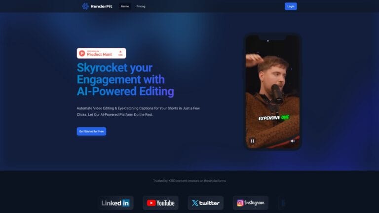 Trending Renderfit AI Tool Review