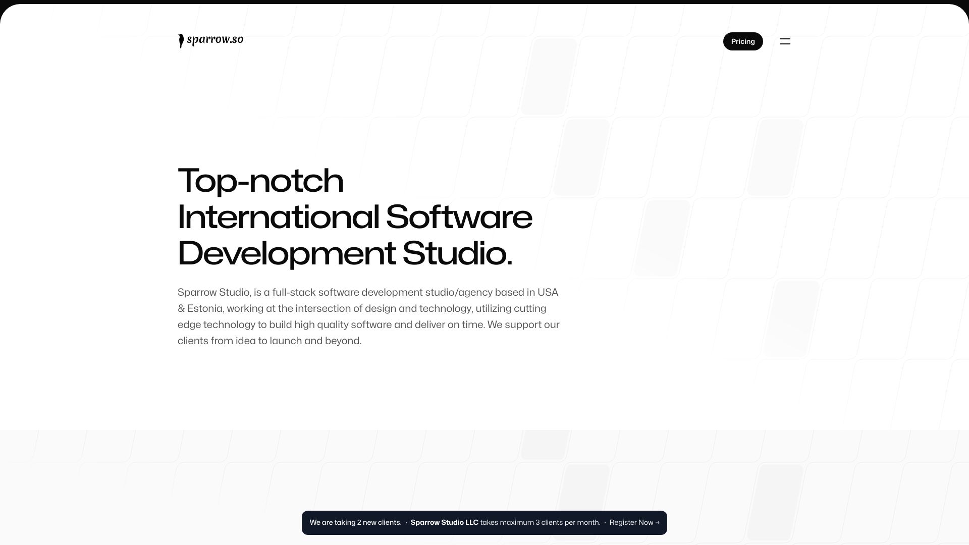 Sparrow Studio logo