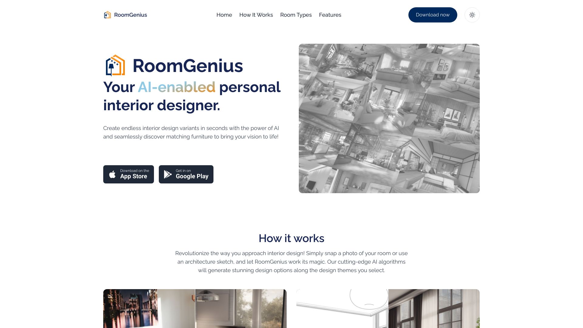 RoomGenius logo