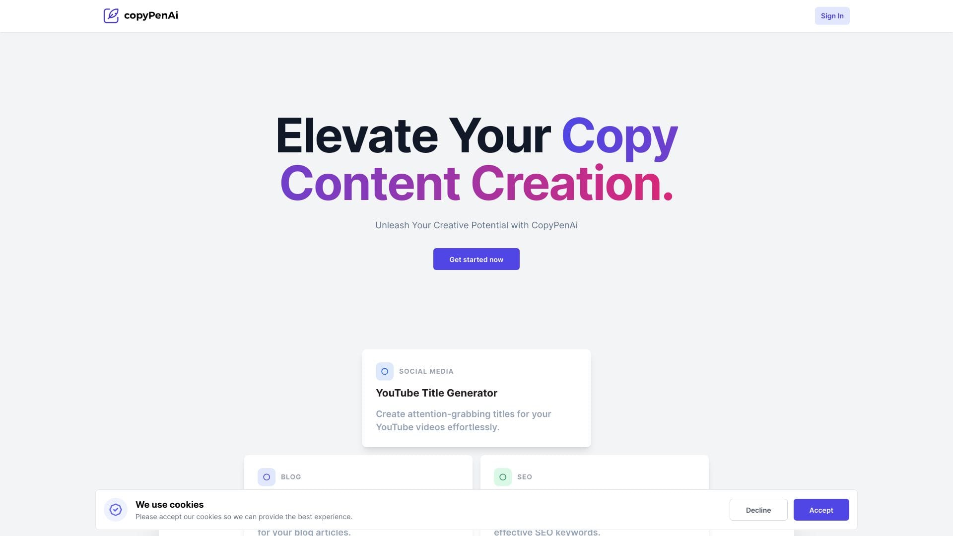 copyPenAi logo