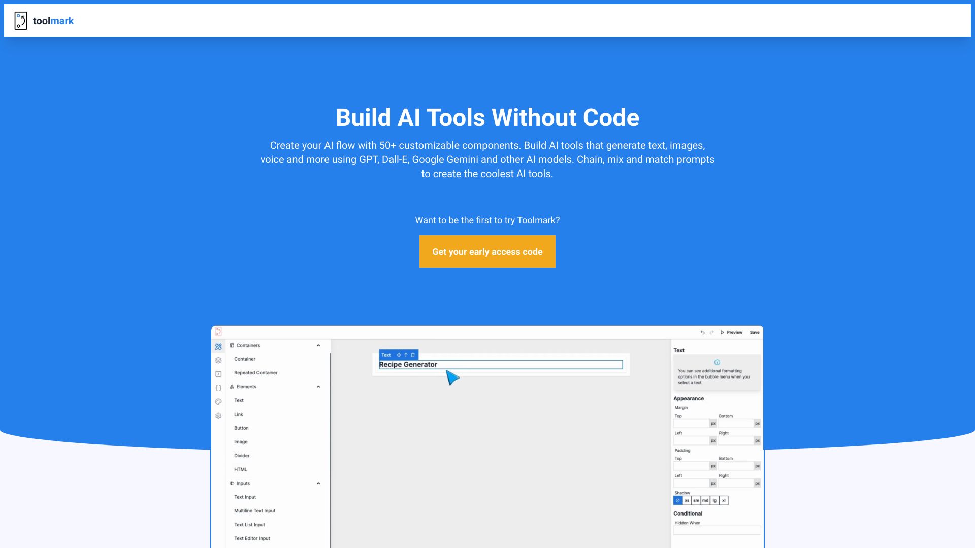 Toolmark AI logo