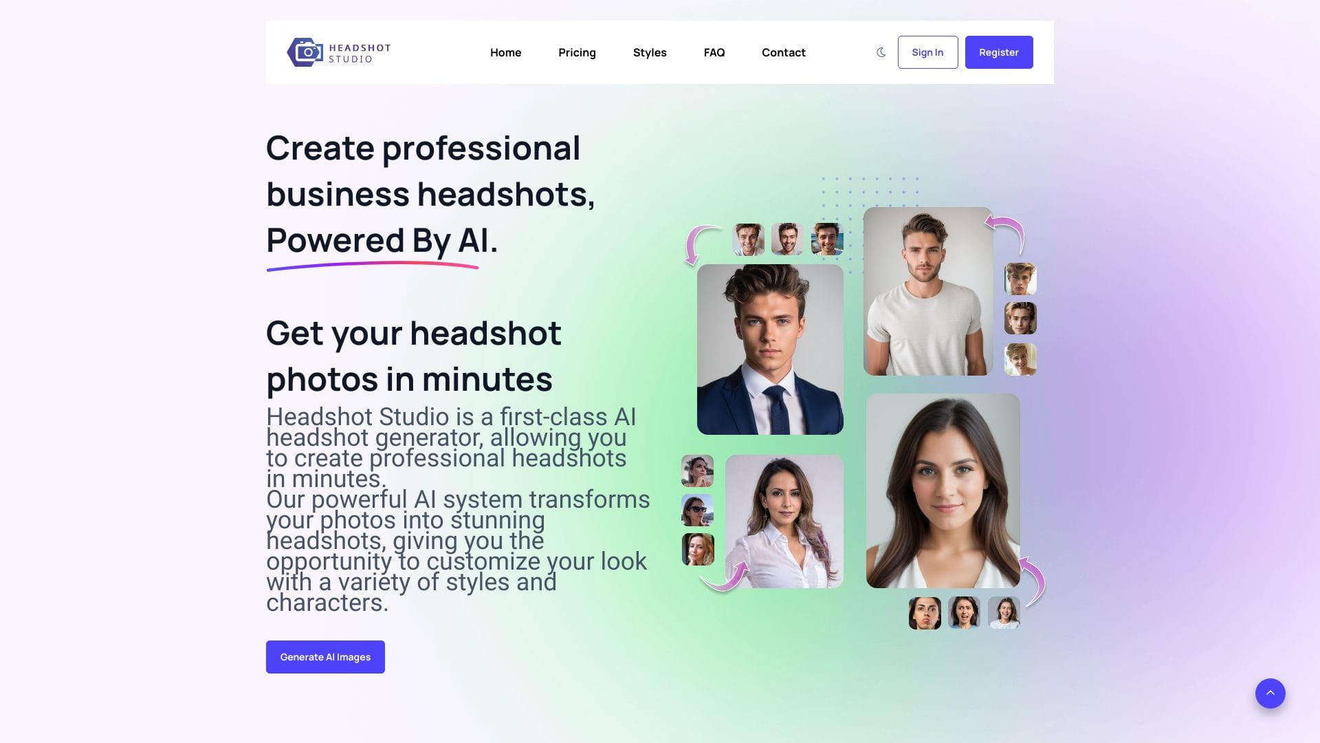 Headshot Studio logo