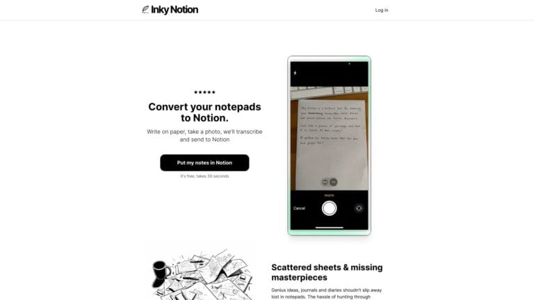 Trending Inky Notion AI Tool Review