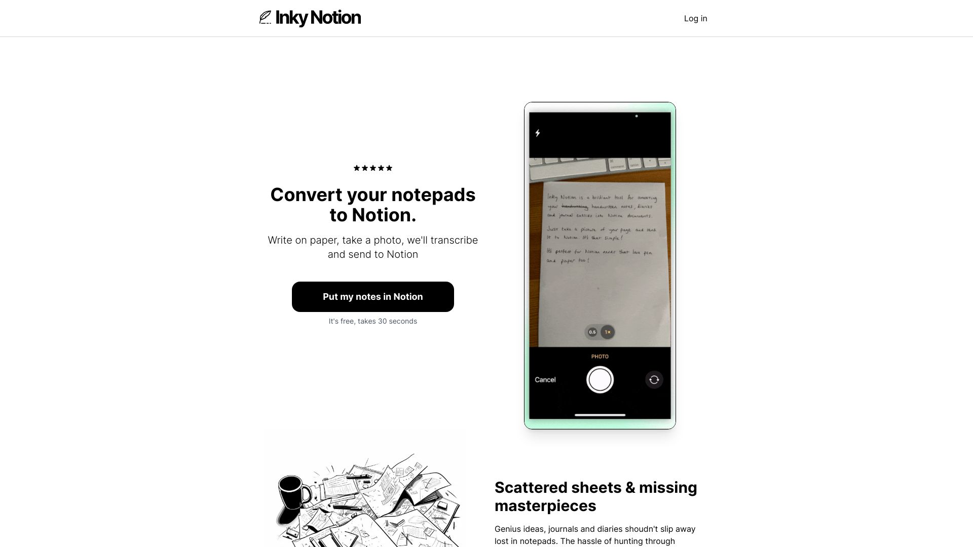 Inky Notion logo