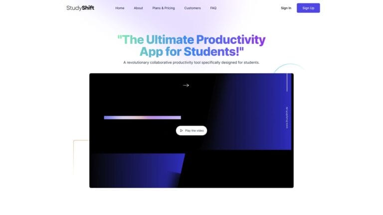 Smart Studyshift AI Tool Review