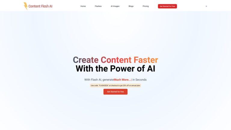 Advanced Content Flash AI AI Tool Review