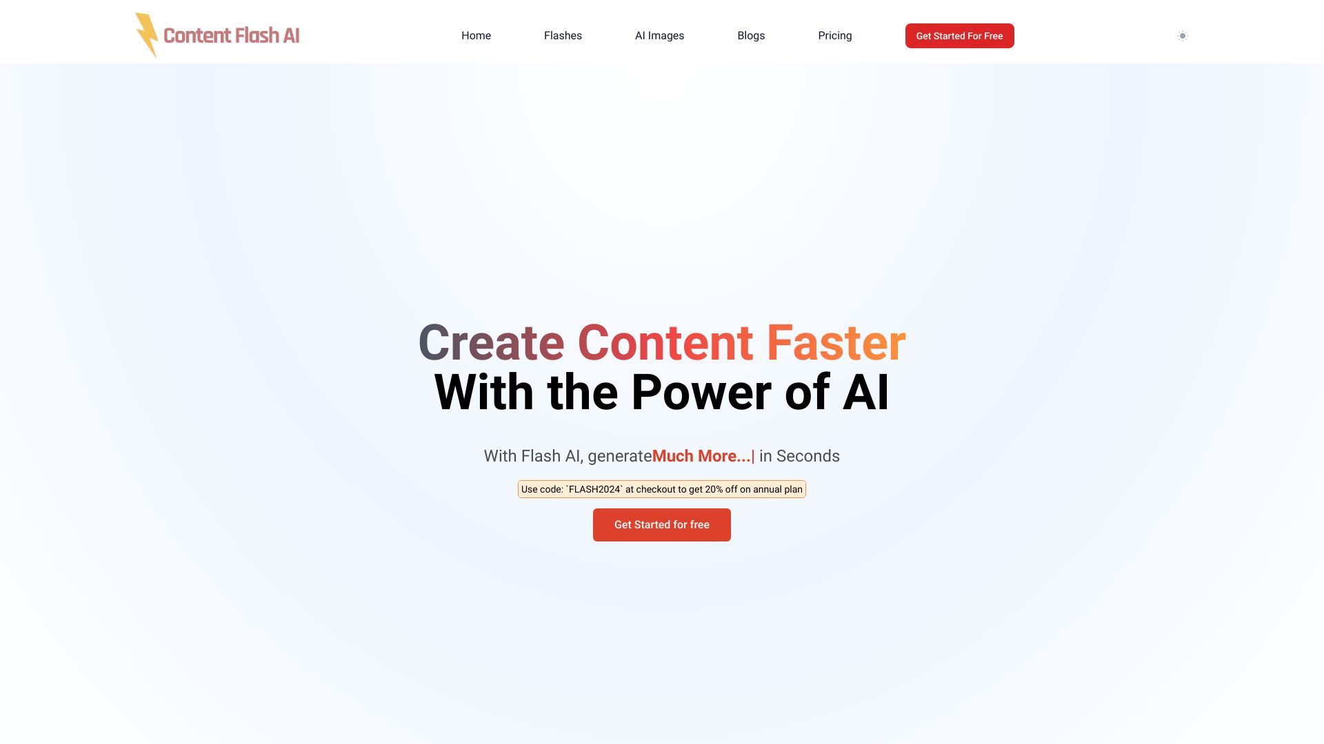Content Flash AI logo