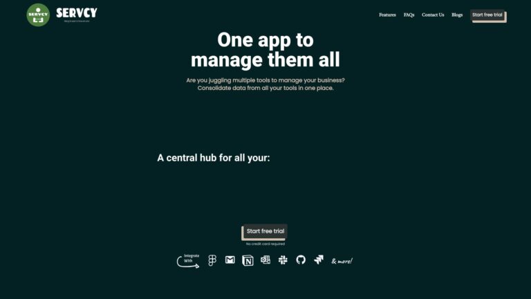 Innovative Servcy AI Tool Review