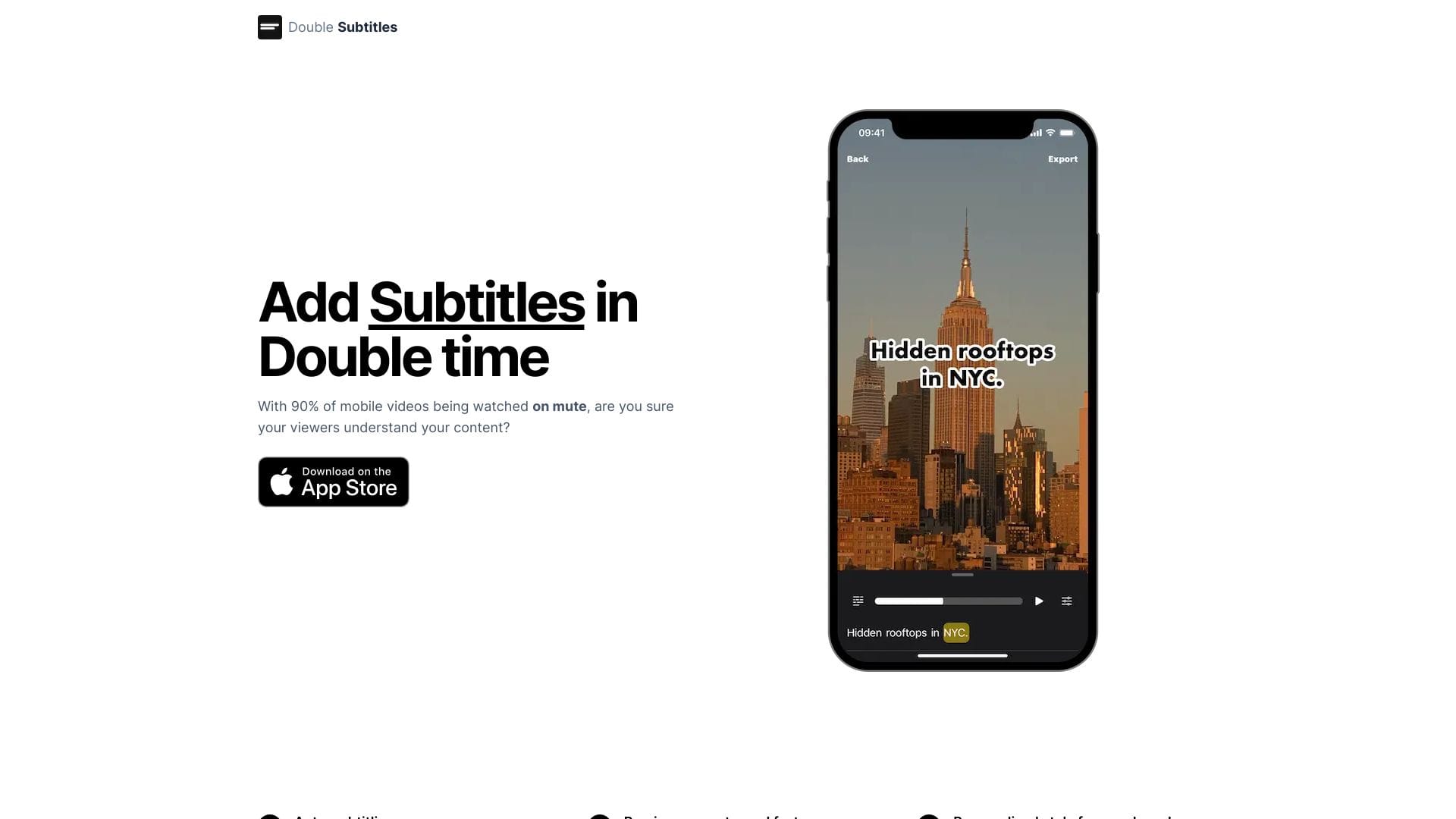 Double Subtitles logo