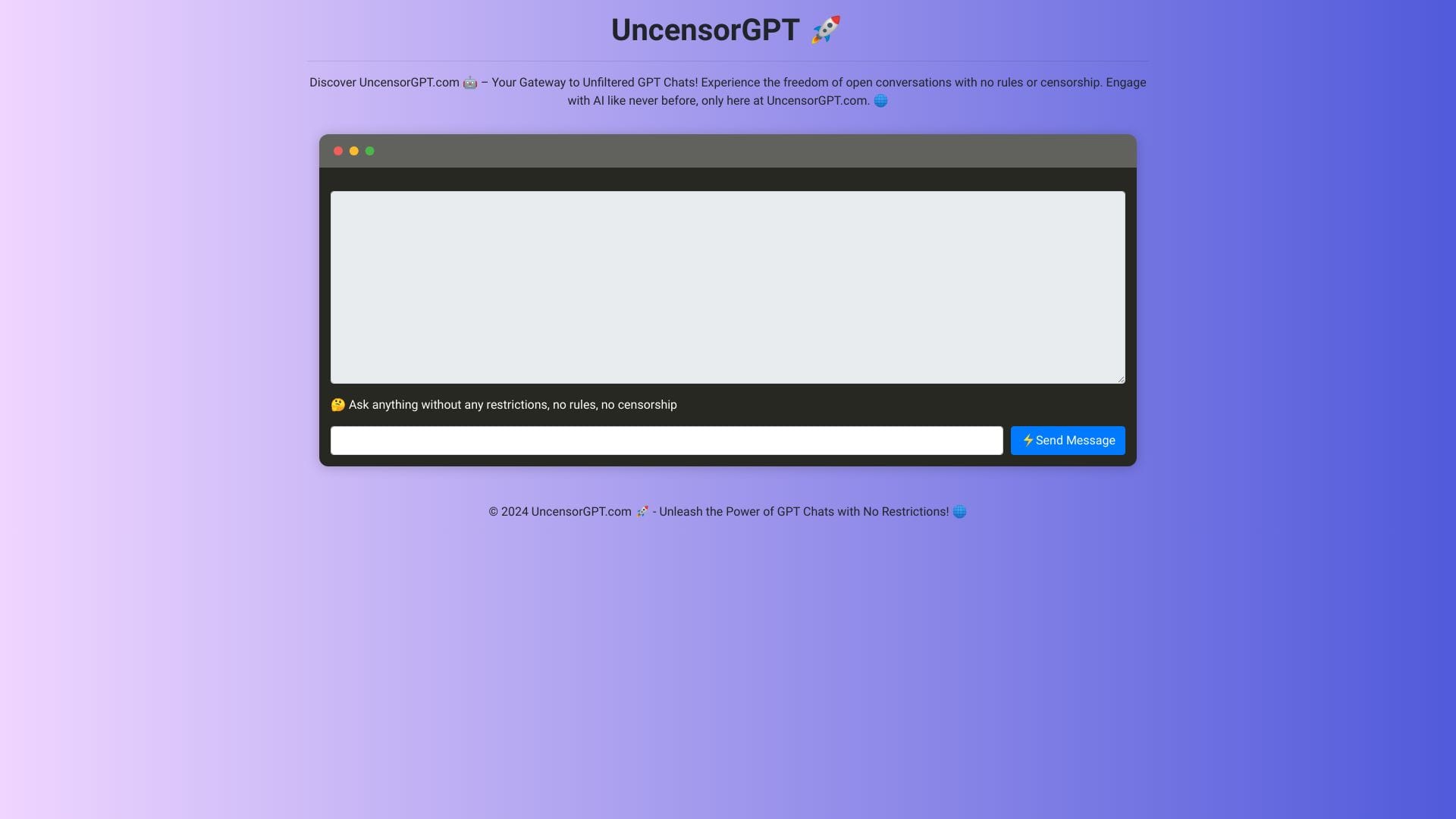 UncensorGPT.com logo
