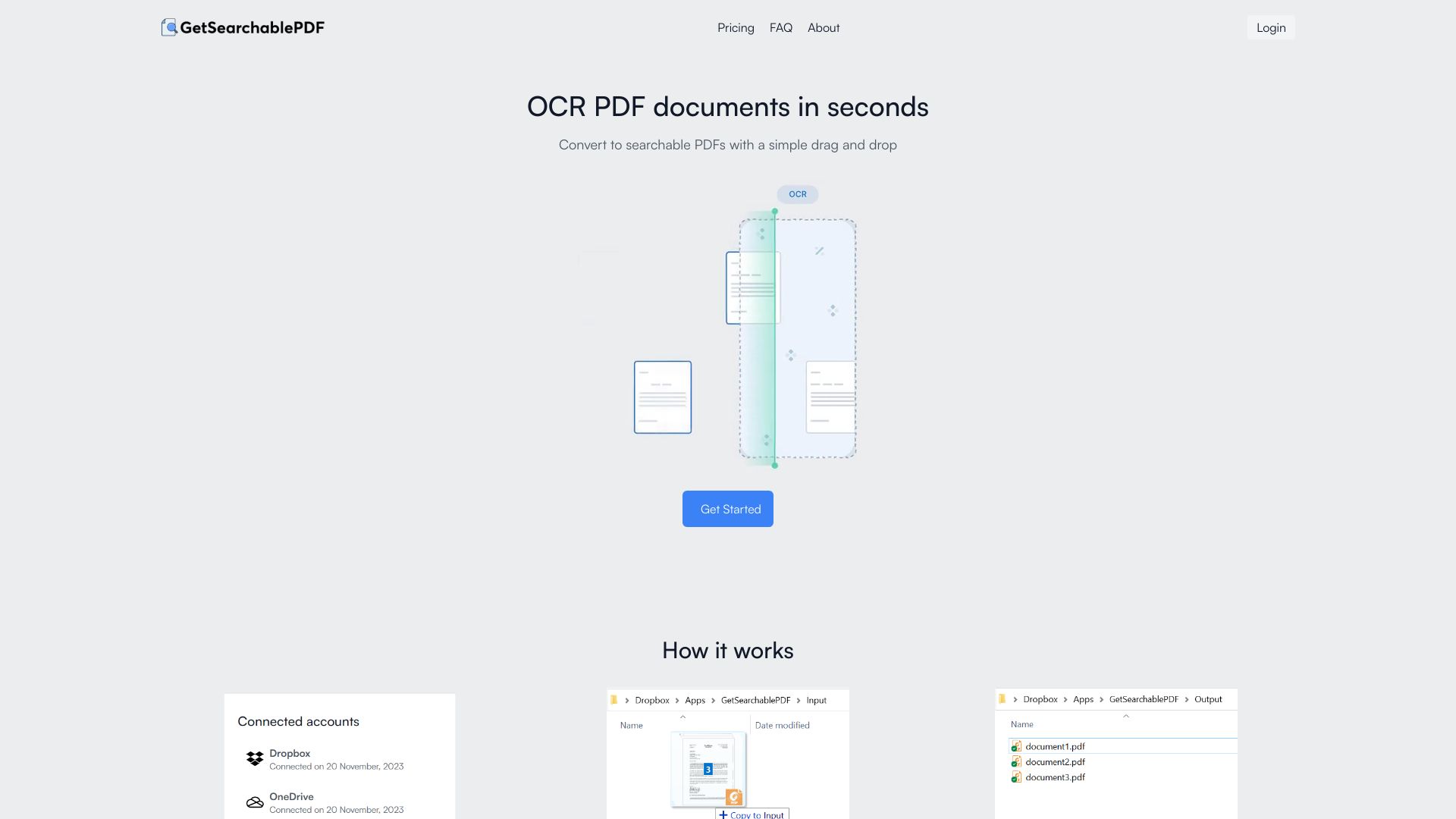 GetSearchablePDF logo