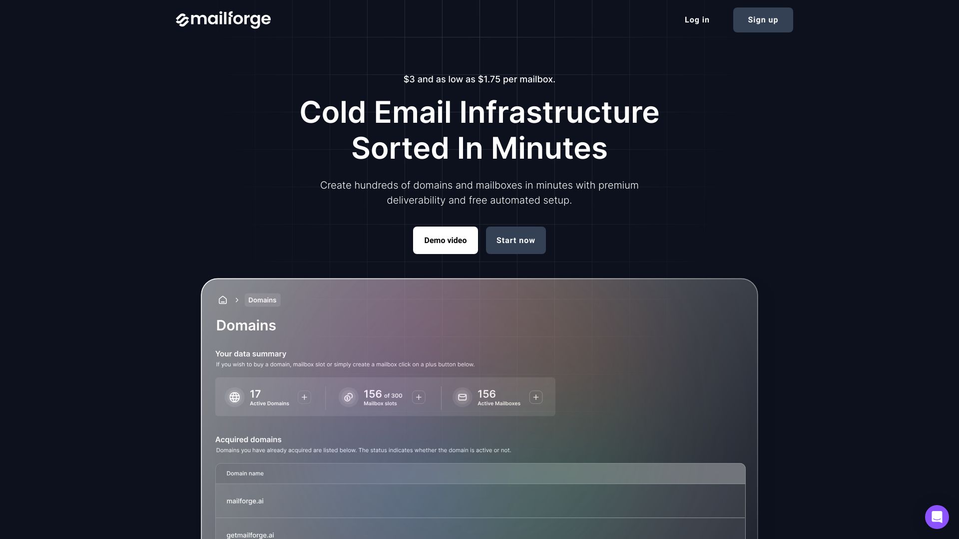 Mailforge logo