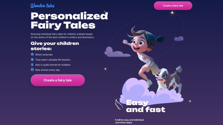 Popular Wondertales AI Tool Review