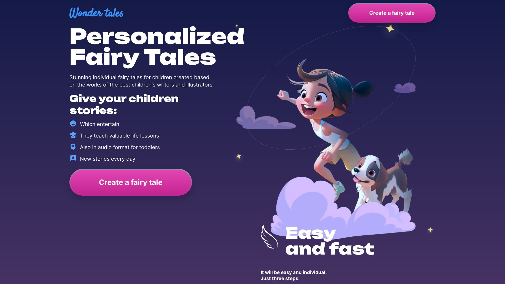 Wondertales logo