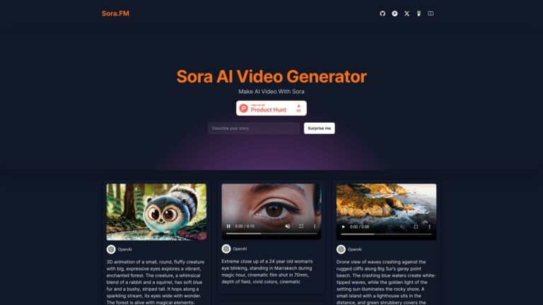Innovative Sora AI Video Generator AI Tool Review