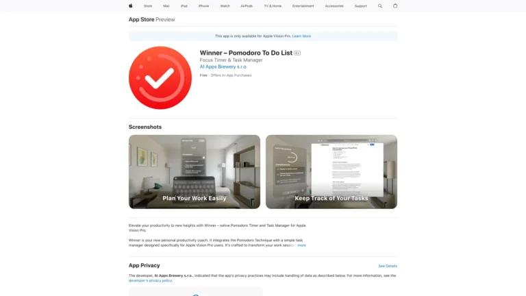 Smart Winner – Pomodoro To Do List AI Tool Review