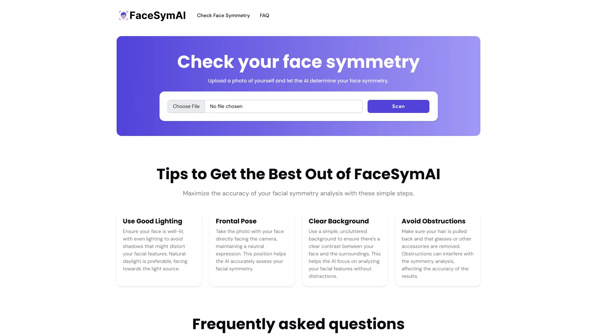 FaceSymAI logo
