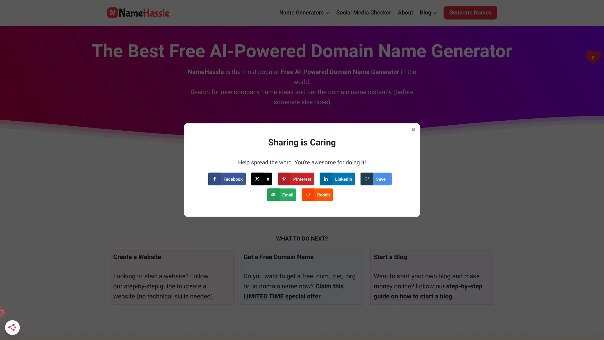 NameHassle logo