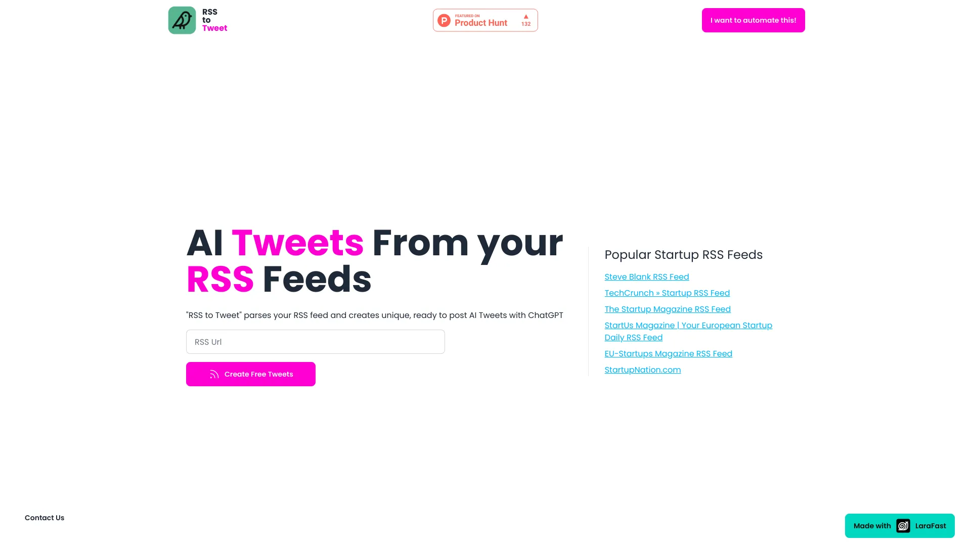 RSS to Tweet logo