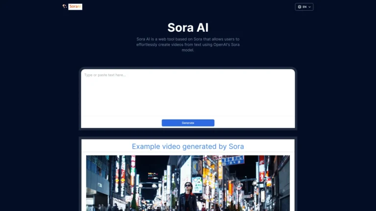 Innovative Sora AI AI Tool Review