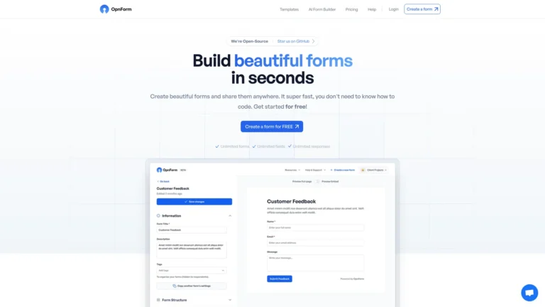 Free Opnform AI Tool Review
