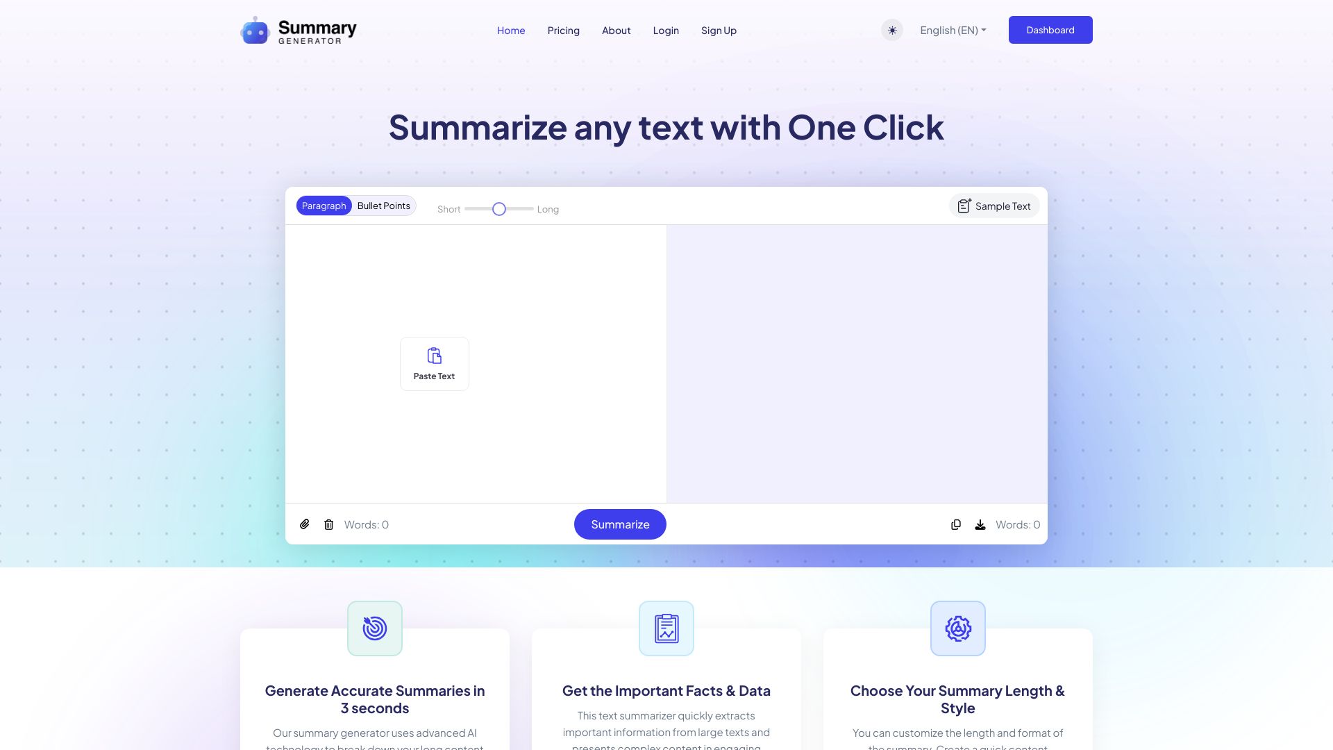 AI Summary Generator logo