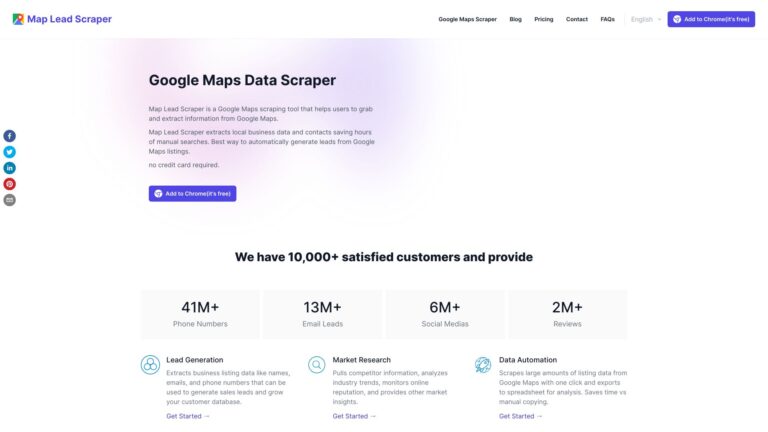 New Map Lead Scraper AI Tool Review