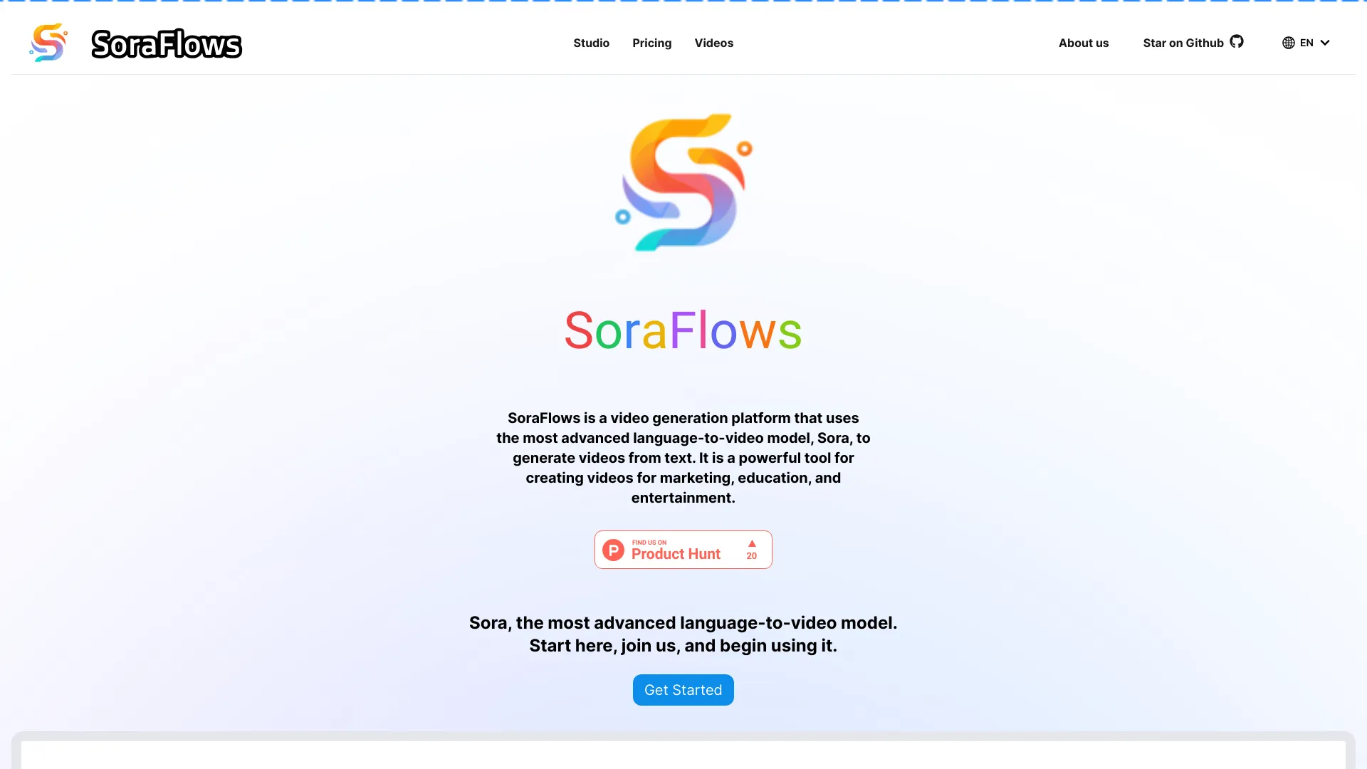 SoraFlows logo