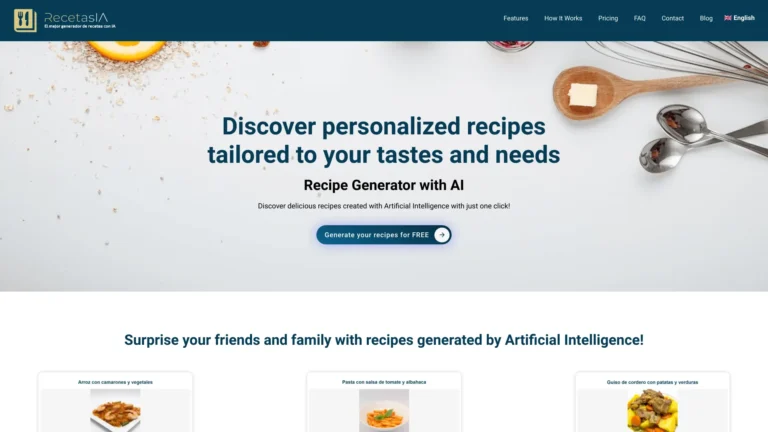New Recetasia AI Tool Review