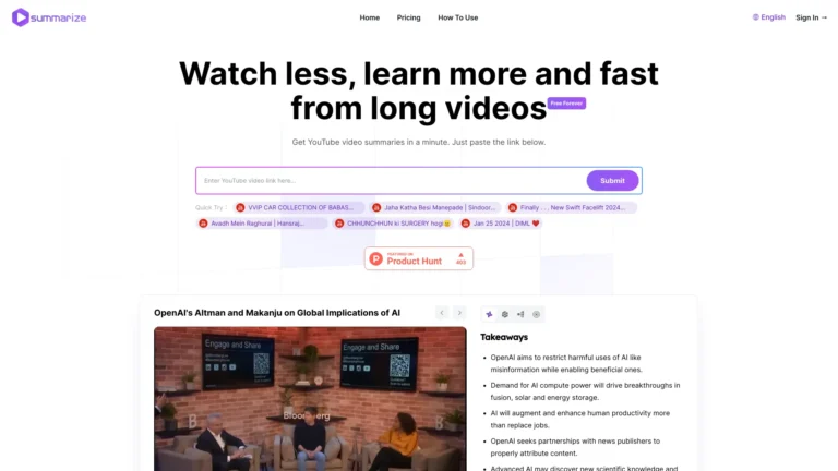 Powerful Summarize.ing AI Tool Review