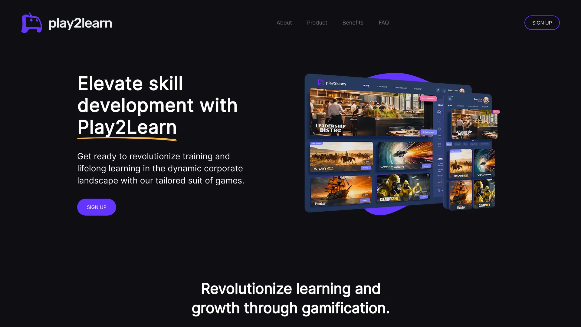 Play2Learn logo