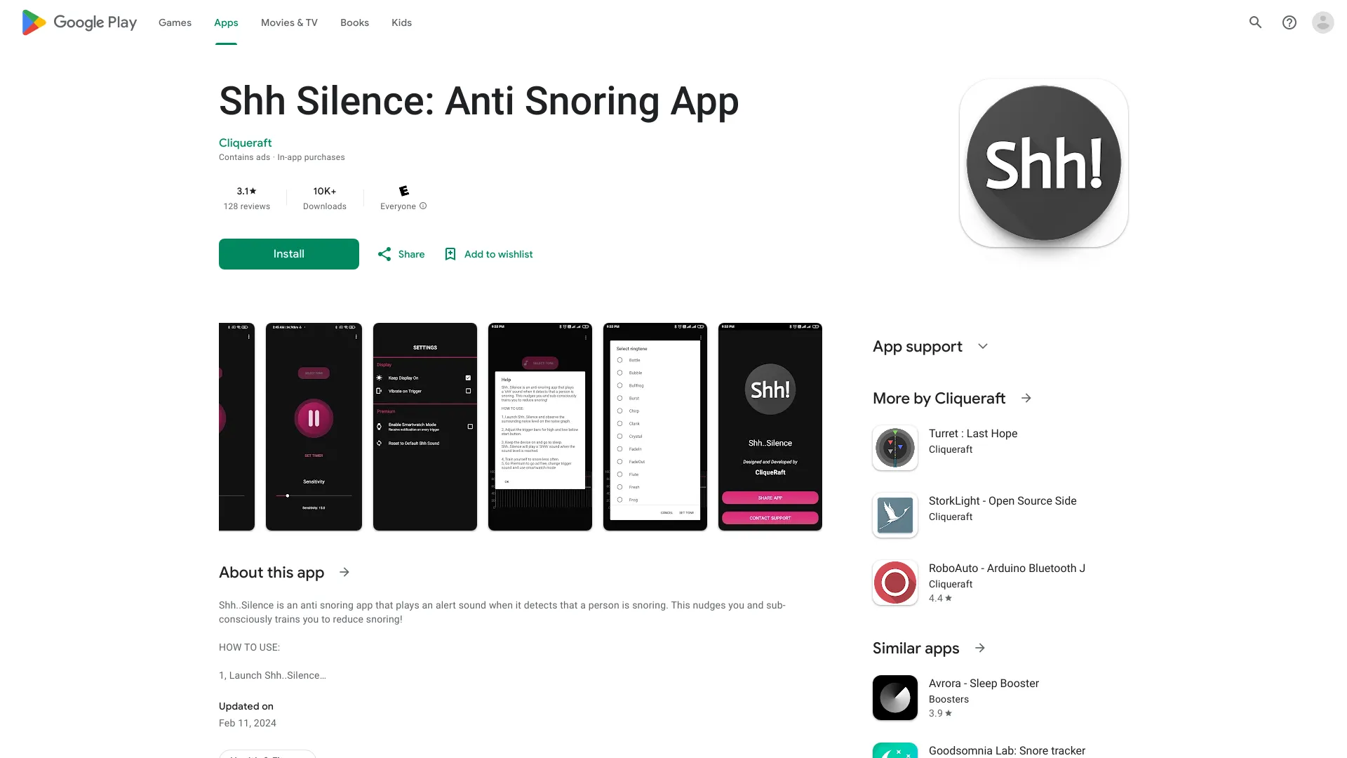 Shh.. Silence logo