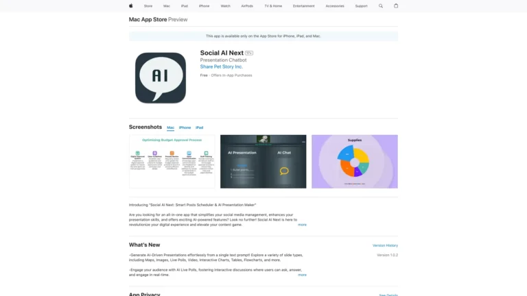 Innovative Social AI Next AI Tool Review