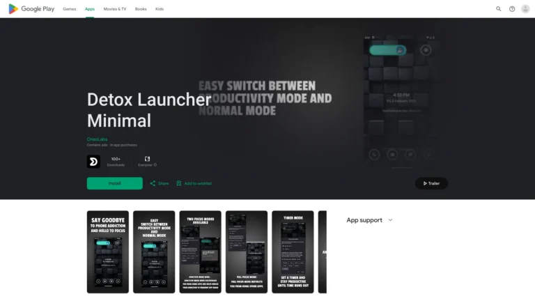 Top Detox Launcher Minimal AI Tool Review