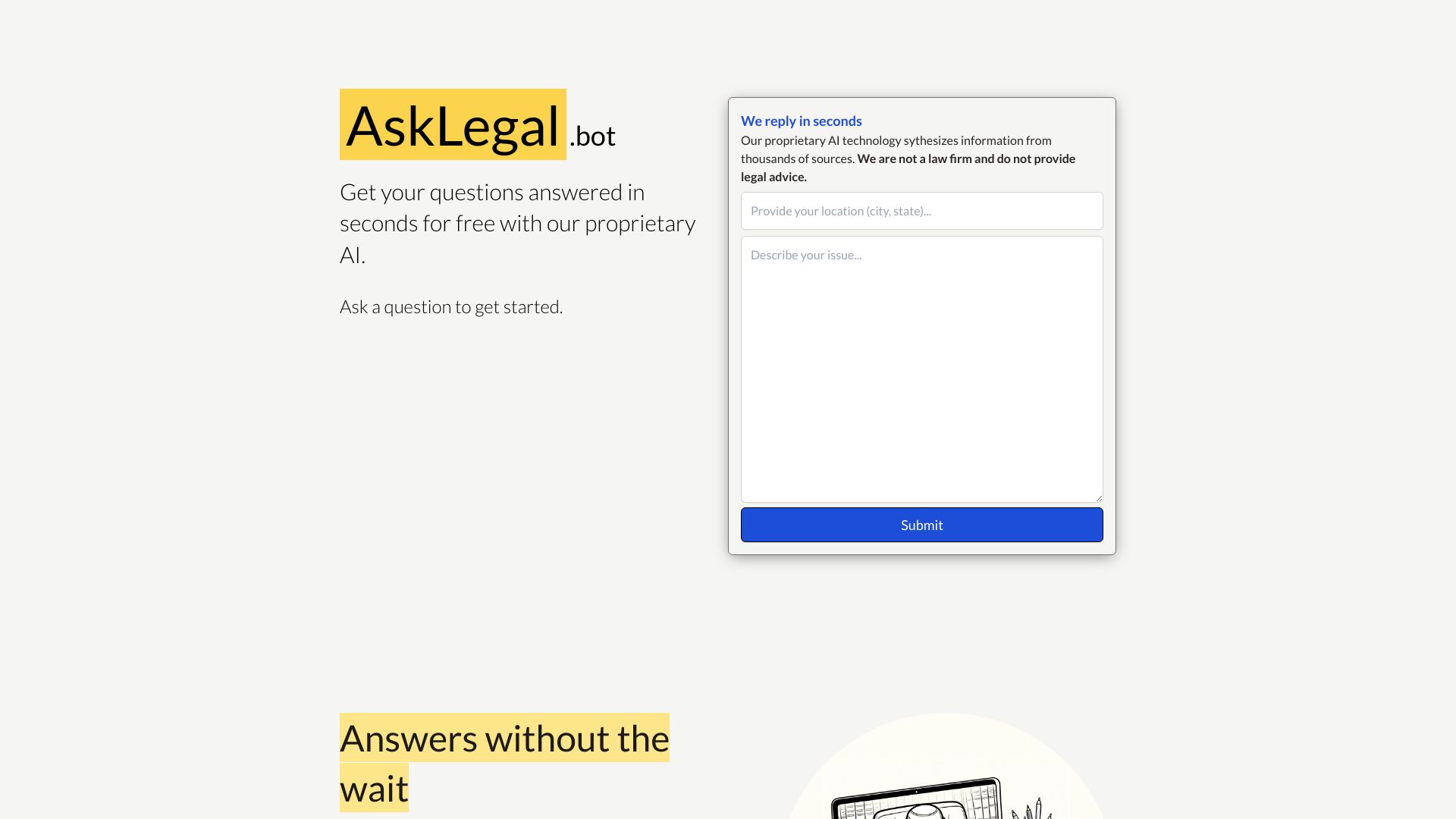AskLegal.bot logo
