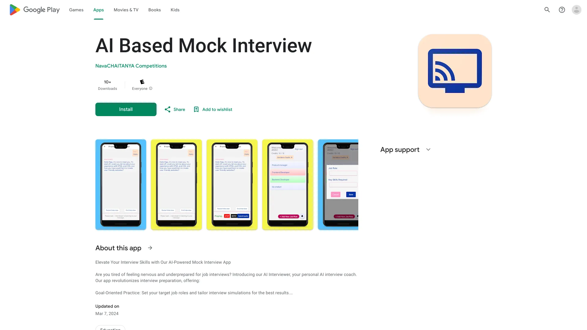 AI Based Mock Interview logo