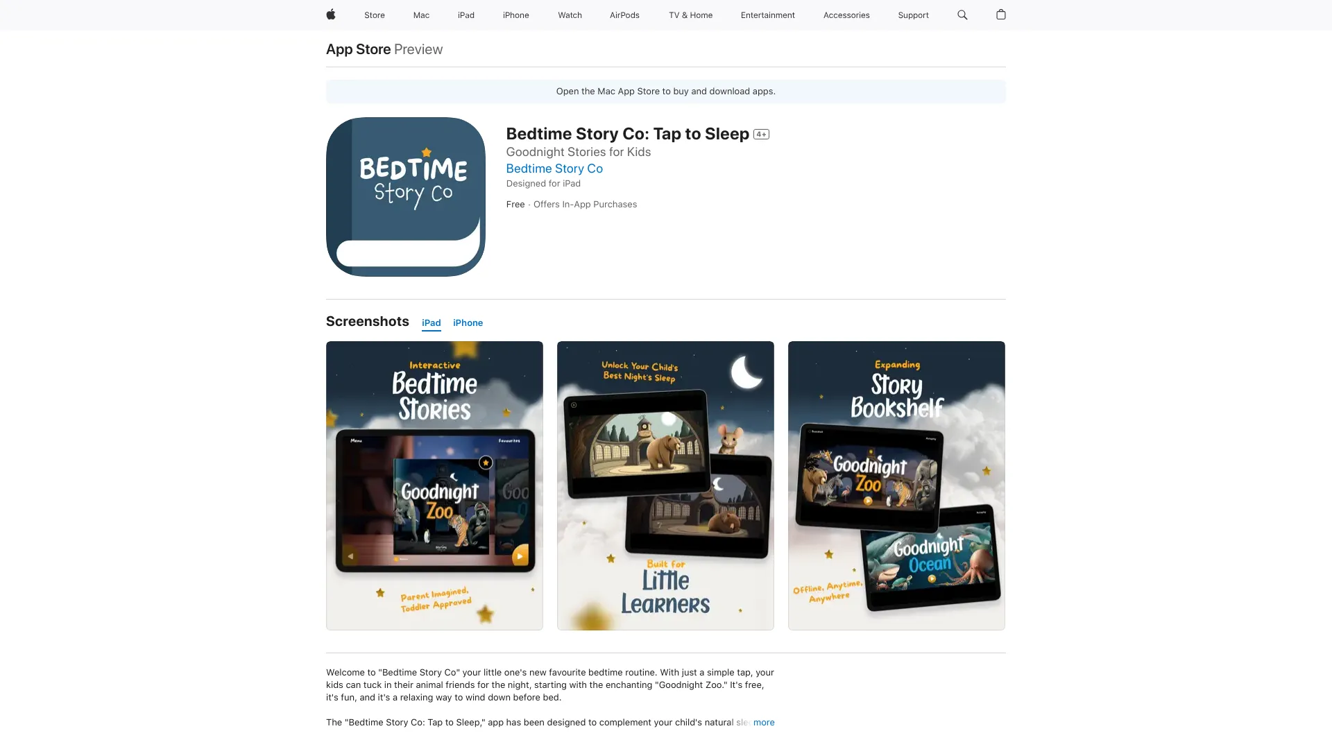 Bedtime Story Co logo