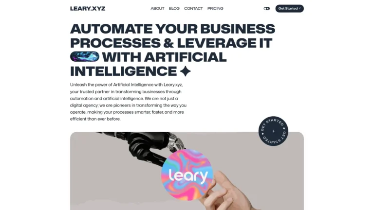 Advanced Leary.xyz AI Tool Review
