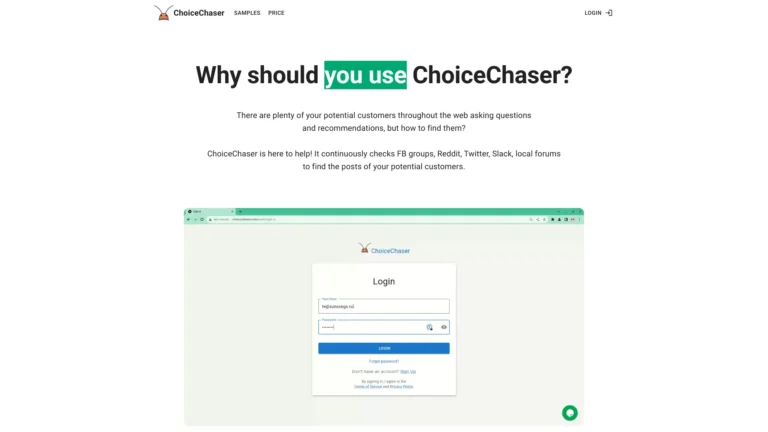 Popular Choicechaser AI Tool Review