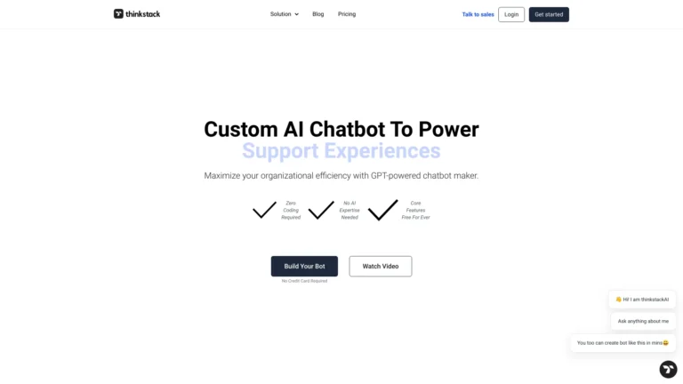 Best Thinkstack AI AI Tool Review