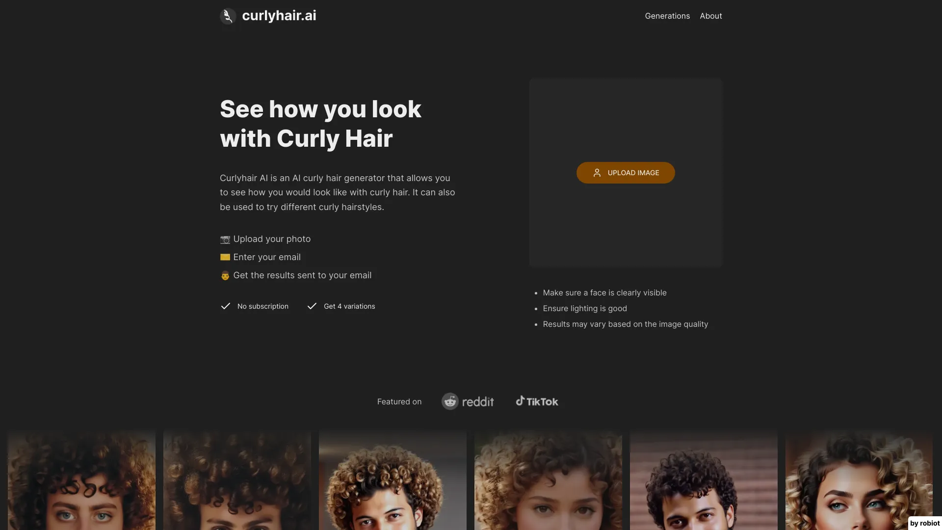 Curlyhair AI logo